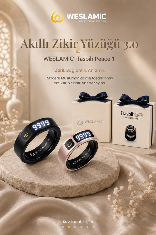 Akıllı Zikir Yüzüğü